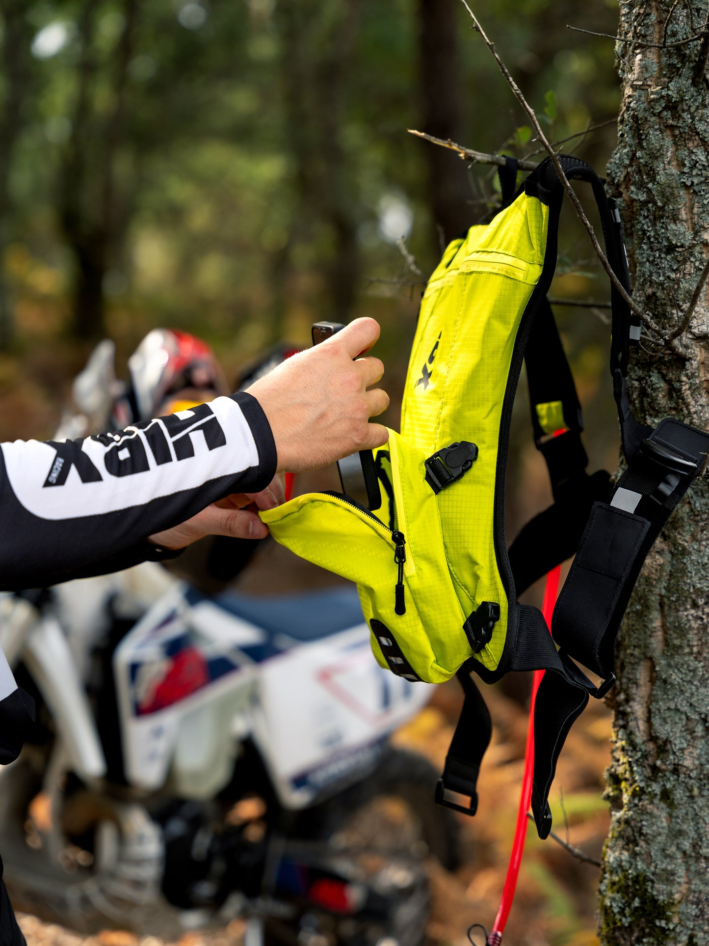 Mochila de Hidratação Racing Pro ( Fluor )