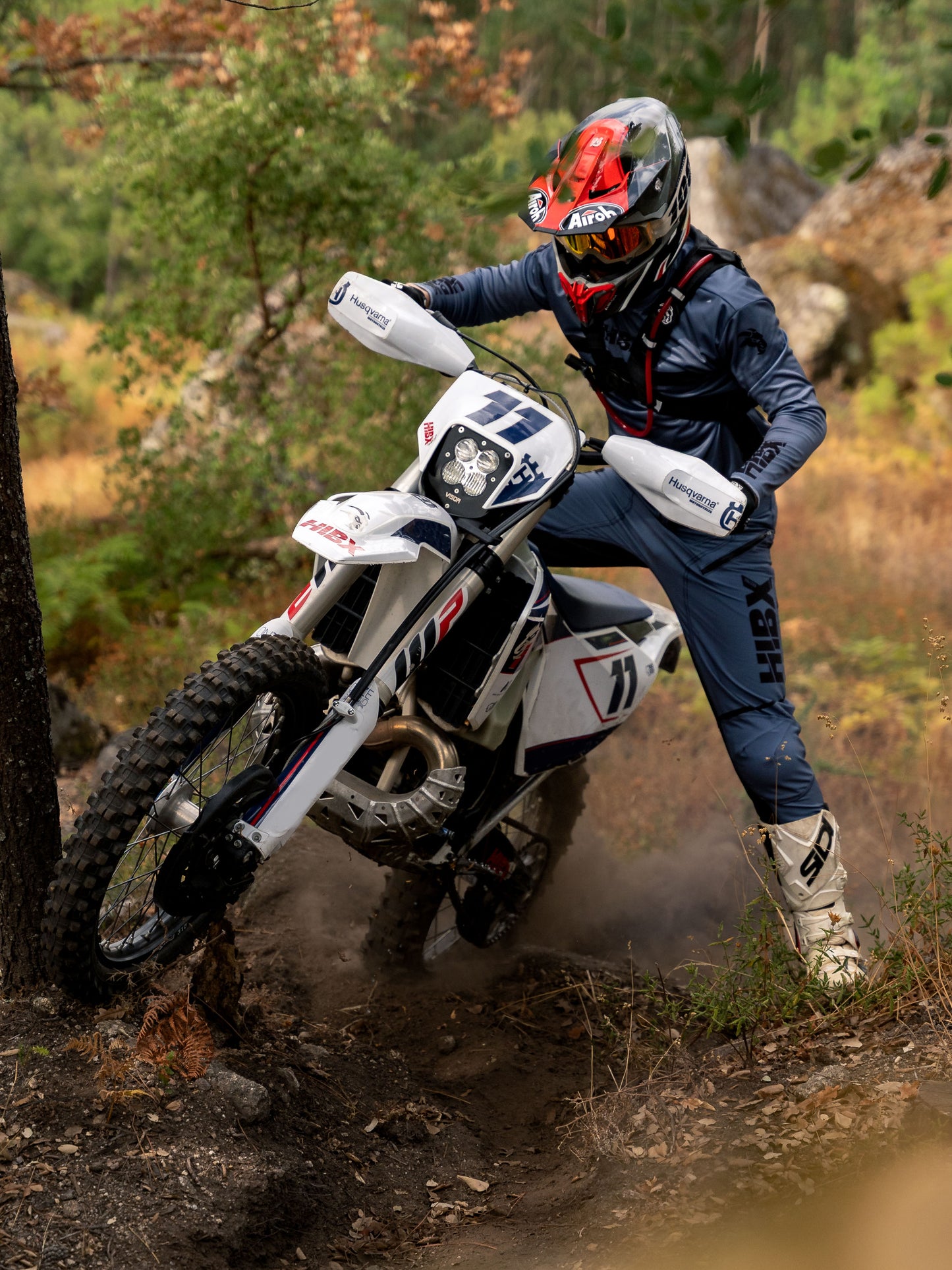 Enduro / MX Pants S006 (Grey Blue)