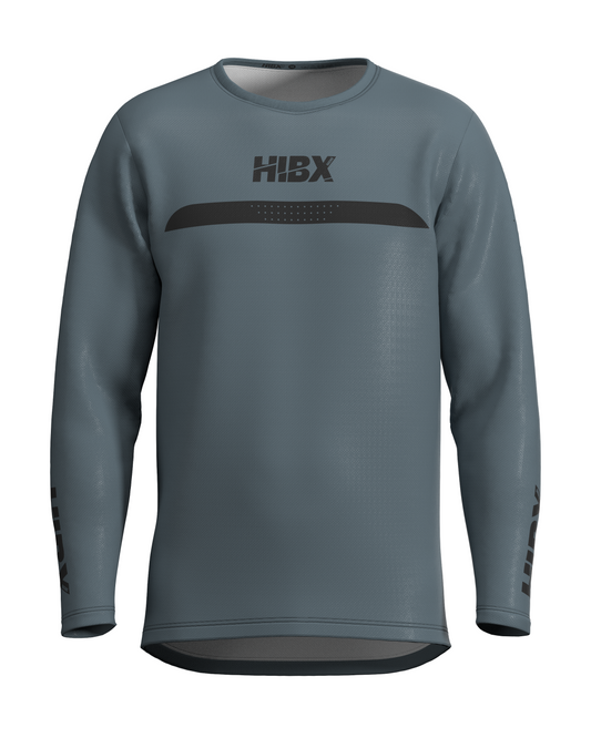 Jersey Enduro / MX S006 ( Racing Fit ) Grey Blue