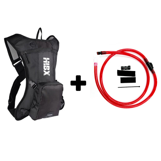 Promo PACK Hidratação – Mochila Preta + Extended Pipe